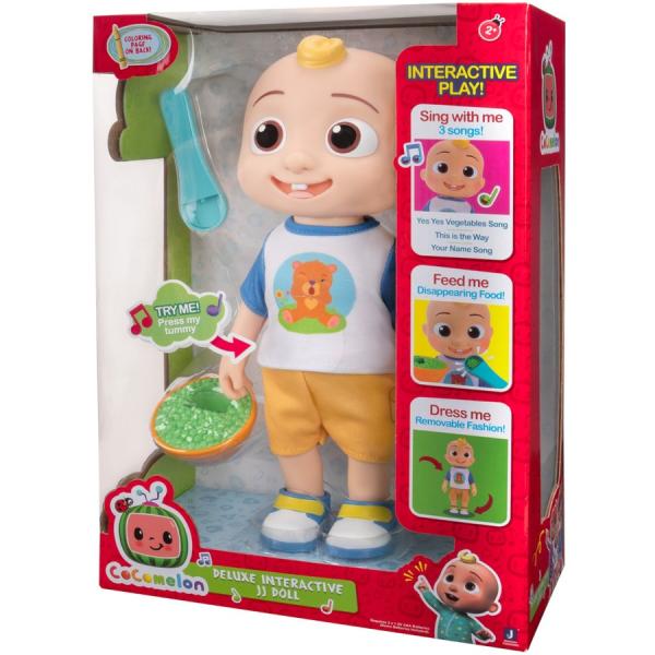 Cocomelon Muñeco JJ Interactivo 2a+