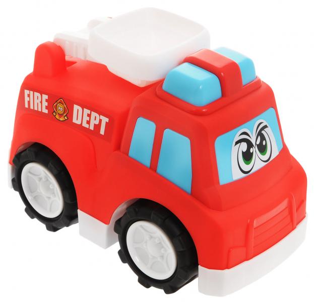 Carrito de Bomberos Rojo de Plástico 18m+