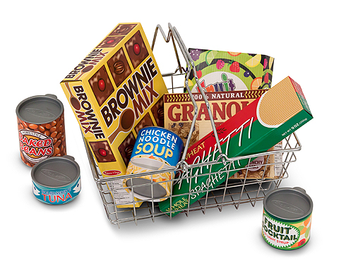 Canasta de Compras con Accesorios 3a+