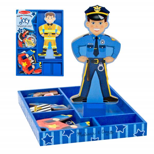 Muñeco Billy Magnético de Madera para Vestir 28 pzs 3a+ (13550)