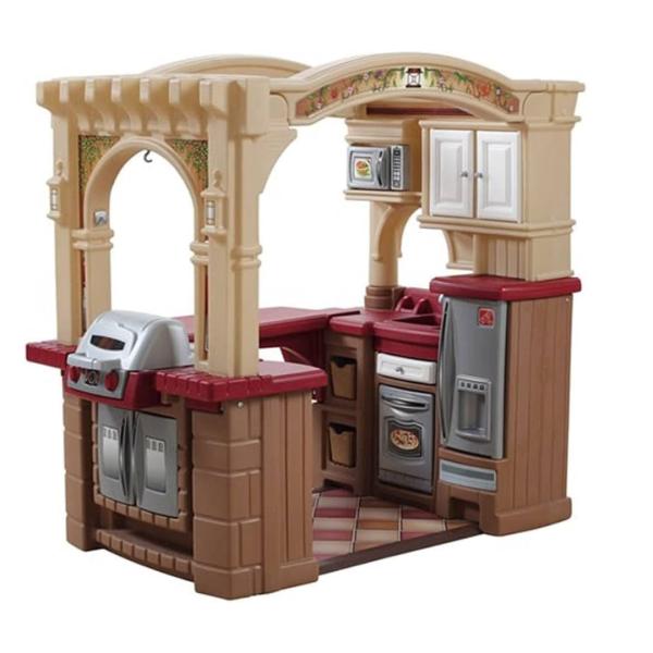 Cocina Completa con Asador y Piso Plastico 2a+ (2CAJAS)