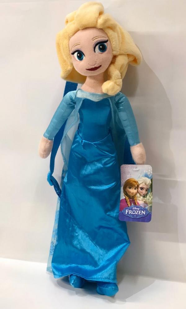 Mochila Figura Elsa de Peluche 42cm 3a+(PLFB)