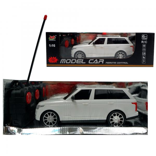 Carro 4x4  Model Car R/C 1:16 Surt/2 (Negro-Rojo) 6a+(423878)
