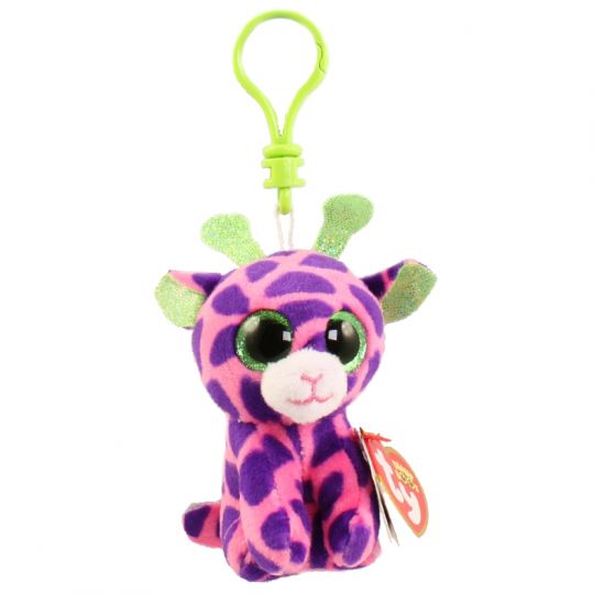 Peluche Llavero Beannie Boos Gilbar Jirafa Rosa