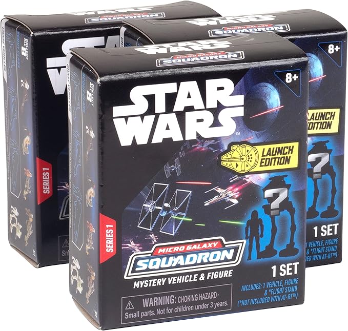 Vehículo con Figura Star Wars 5cm Displ/12 8a+
