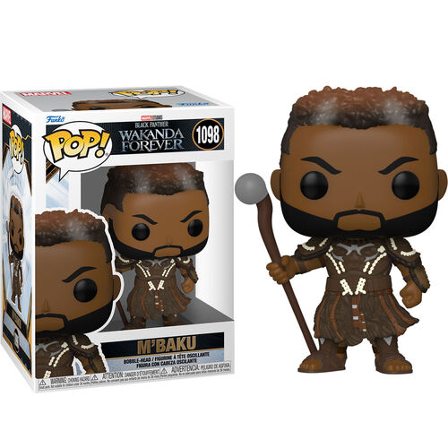 Figura Funko Pop! Marvel Wakanda Forever (1098) M`Baku 3a+