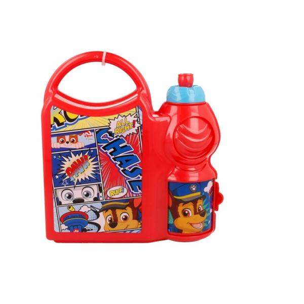Sandwichera con Botella de Paw Patrol Niño 400ml