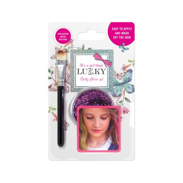 Gel Corporal Escarchado Morado 3a+ (31925)