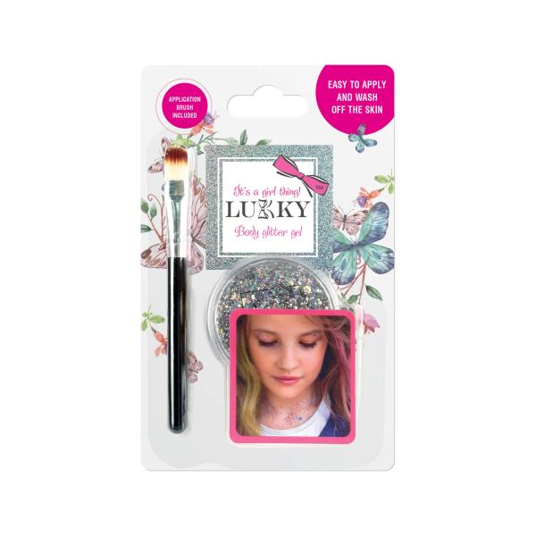 Gel Corporal Escarchado Plateado 3a+
