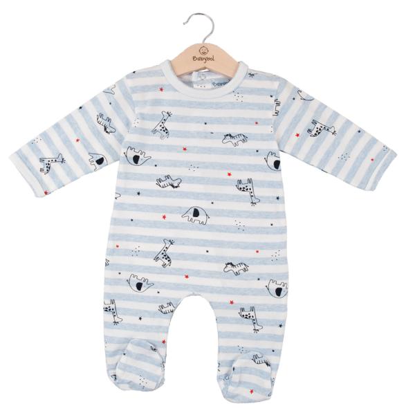 Pijama Manga Larga en Caja de Animales de la Selva 9m (608986)