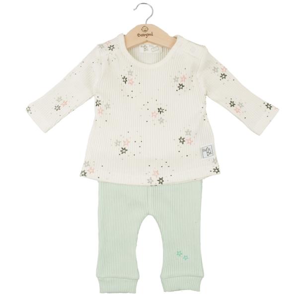 Conjunto de 2 piezas de Estrellas Verde Agua 6m (612457)