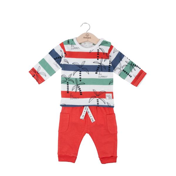 Conjunto de 2 Piezas Color Naranja Niño 3m (613362)