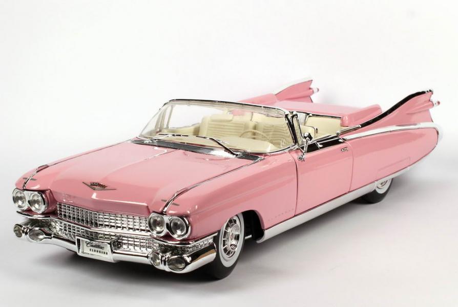 Carro 1:18 1959 Cadillac® Eldorado Biarritz Rosado 3a+
