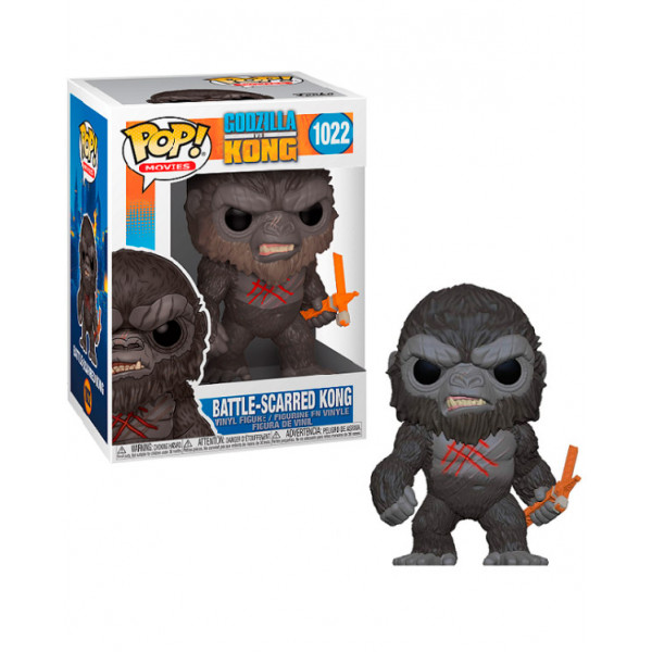 Figura Funko Pop! Movies Godzilla vs Kong (1022)  Battle-Scarred Kong 3a+