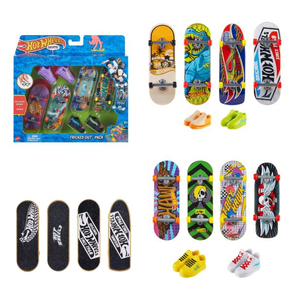 Hot Wheels Set/4 Patinetas 5a+
