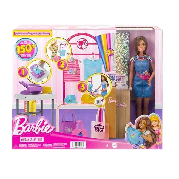Muñeca Barbie Set de Diseñadora de Modas 5a+