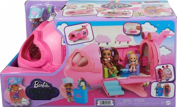 Muñeca Barbie Extra Fly con Jet 3a+