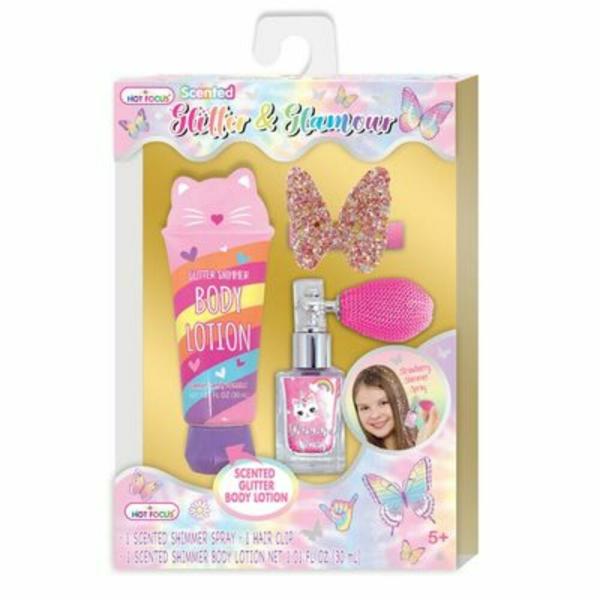 Loción para Cuerpo y Cabello C/ Accesorios de Mariposa 5a+