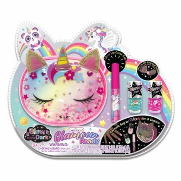 Cosmetiquera que Brilla en la Oscuridad Gaticornio 5a+