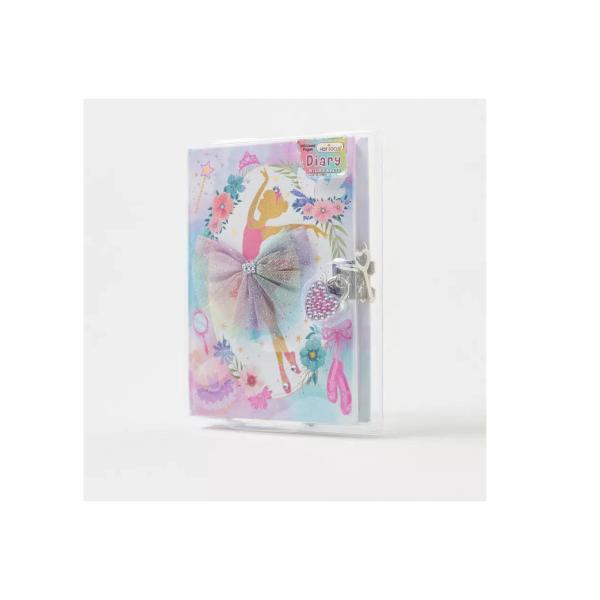 Diario con Candado de Bailarina 3a+