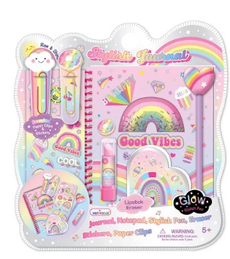 Juego de Diario de Arcoiris con Accesorios 5a+