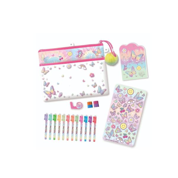 Set de Marcadores con Accesorios de Mariposas 5a+