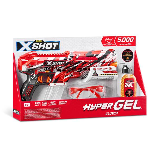 Lanzador de Bolitas de Gel  Xshot Clutch 14a+