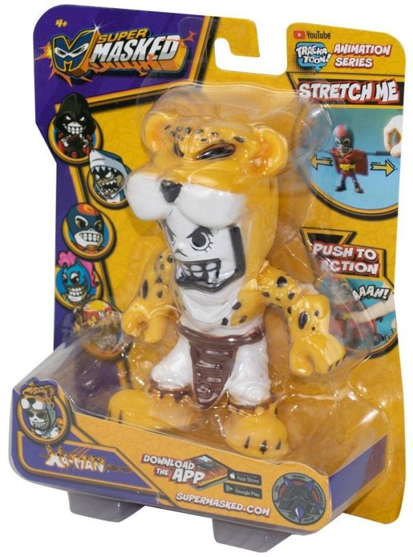 Muñeco Super Enmascarado XaMan Tecnología Elástica 4a+