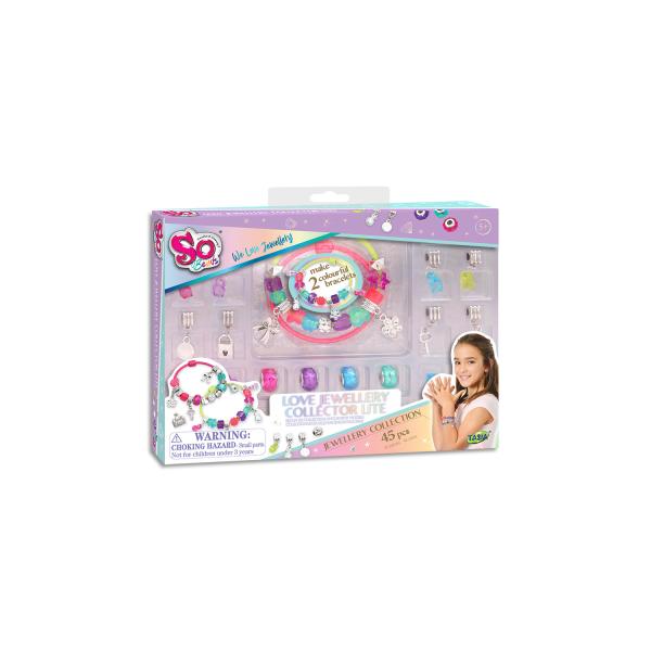 Set de Pulseras Abalorios y Colgantes 5a+