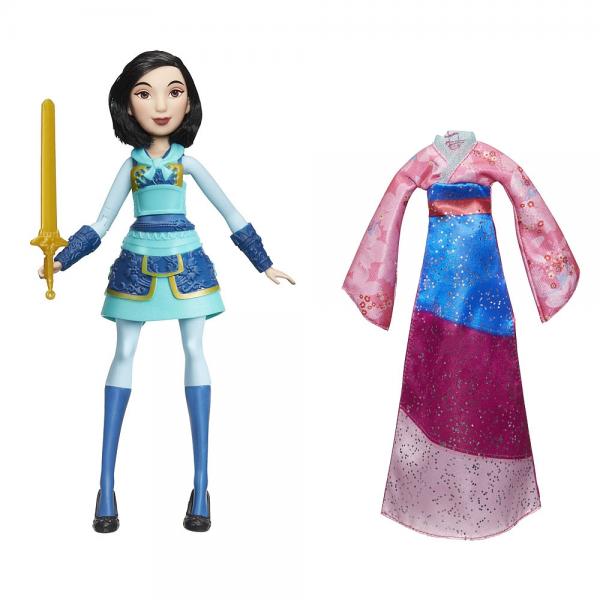 Muñeca Princesas Disney Rapunsel/Mulan 3a+