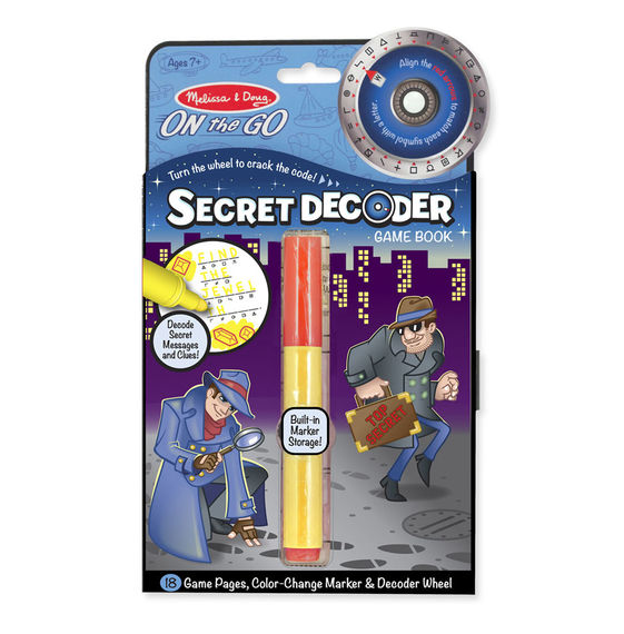 Libro de Juego con Decodificador Secreto en Inglés 7a+