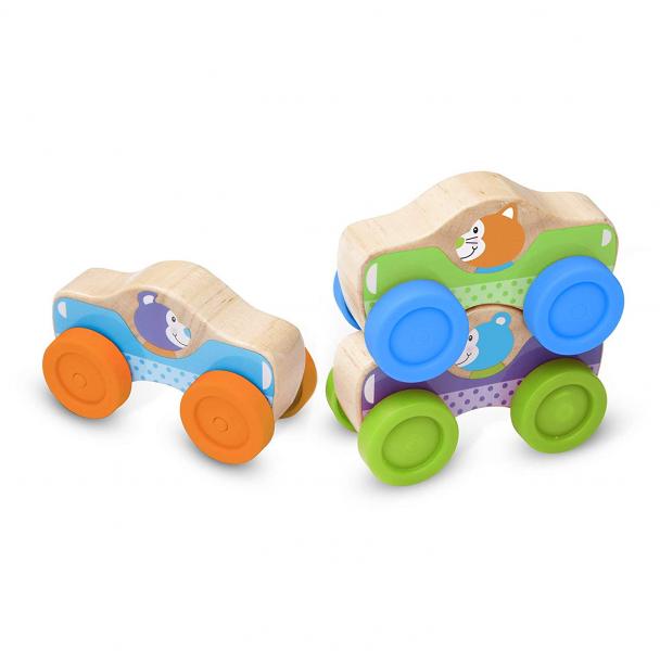 MI Primer Juego de Carros Apilables 9m+