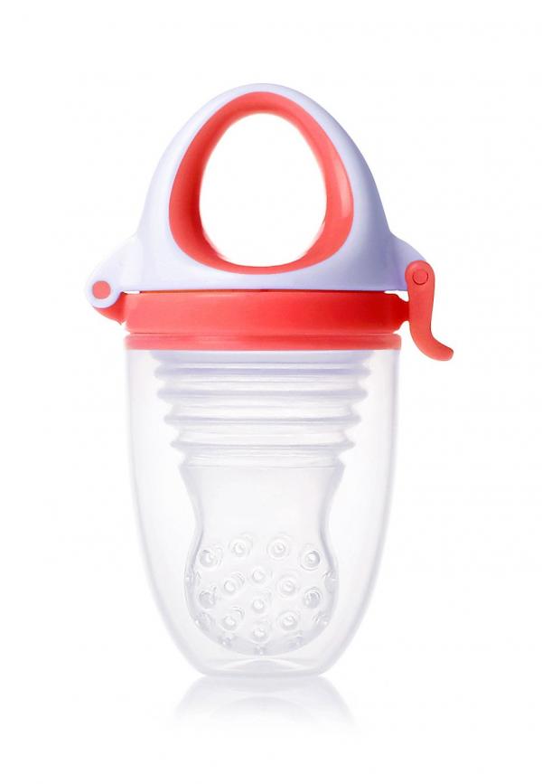 Baby Basics Dispensador de Alimentos para Bebé XL Rojo 9m+
