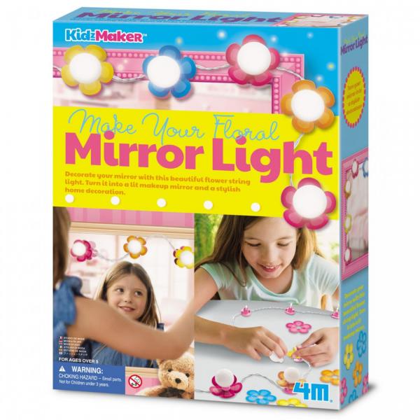 Crea tus Flores con Luz para un Espejo 5a+