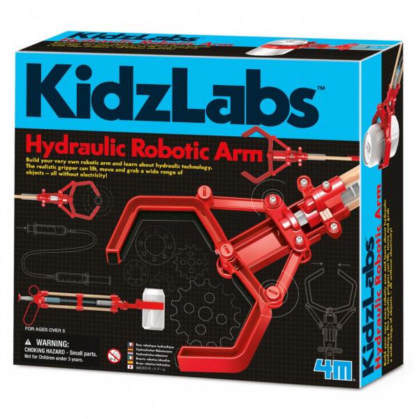 Brazo Robótico Hidráulico Kidz Labs 5a+