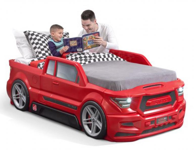 Cama PickUp Roja 3a+ (3cajas) ( No Incluye Base y Colchón )