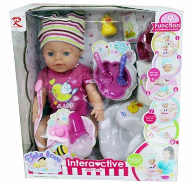 Bebé Tutu Love Interactivo 9 Funciones con Accesorios 3a+(437622)