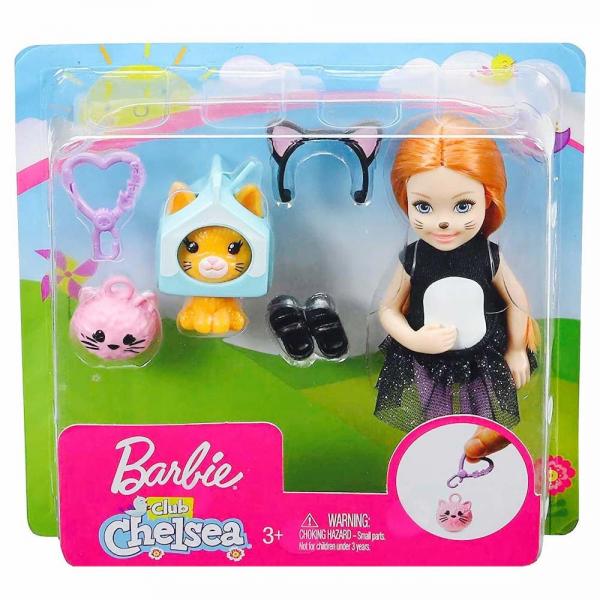 Barbie Club Chelsea con Mascota y Accesorios 3a+