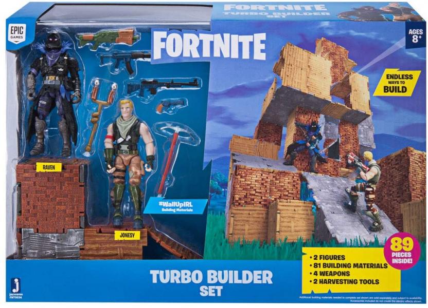 Fortnite Set de Juego Turbo Builder 89pz 8a+