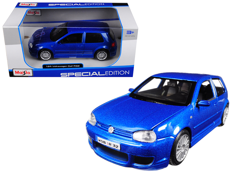 Carro Escala 1:24 Volkswagen Golf R32 3a+