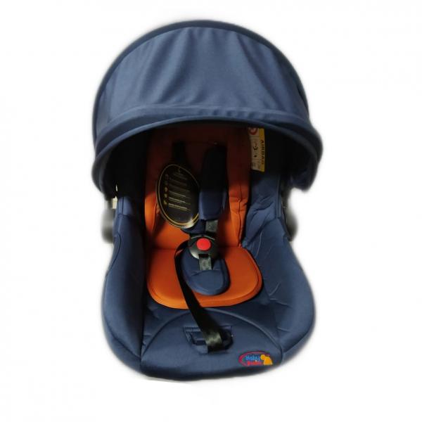 Baby Basics Silla de Carro Azul Navy/Naranja