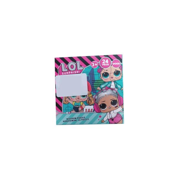 Rompecabezas de Madera Horizontal L.O.L Surprise 24pzs en Caja 3a+ (COL00043)