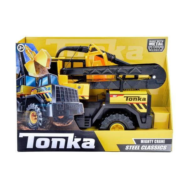 Grúa Tonka Clásica de Metal 3a+