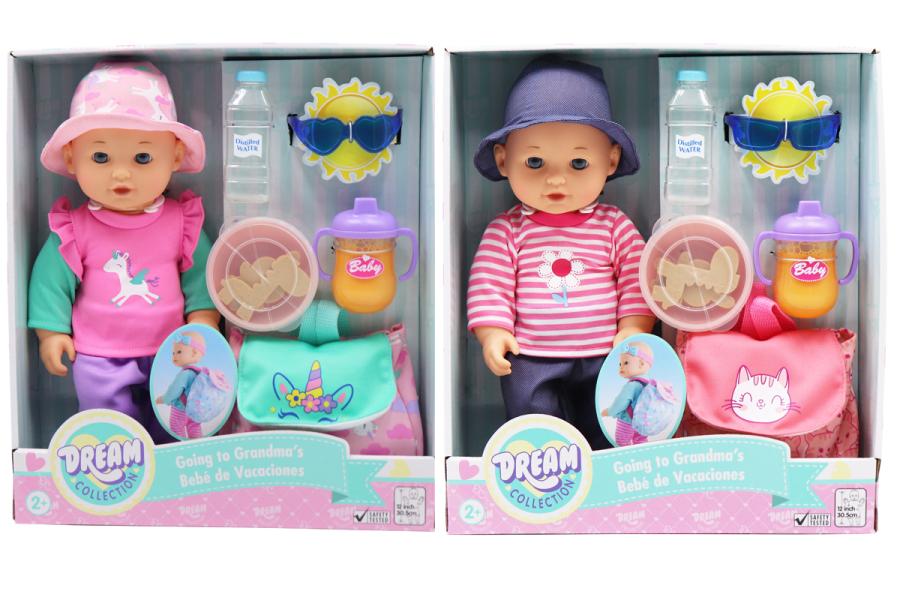 Bebé de  Vacaciones con Accesorios Dream Collection 30,5cm Surt/2 2a+