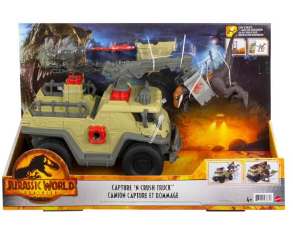 Vehículo Jurassic World Dominion 4a+