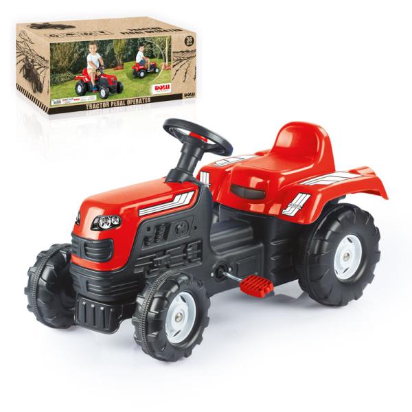 Tractor de Pedal Rojo 3a+