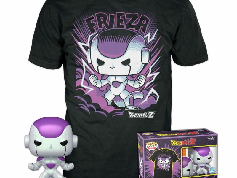 Camiseta Dragon Ball Z con Funkop Pop! Freezer M Unisex