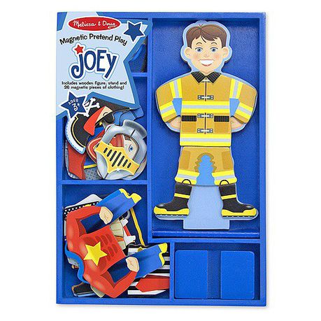 Muñeco Billy Magnético de Madera para Vestir 28 pzs 3a+ (13550)