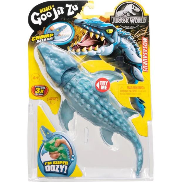 Figuras Goo Jit Zu Jurassic World Surt/4 4a+