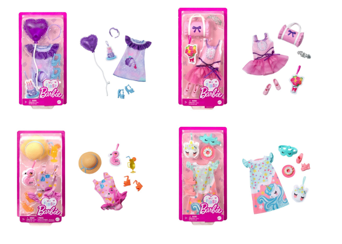 Acessorios para Muñecas Barbie Atuendos  3a+ ( Se Venden por separado )
